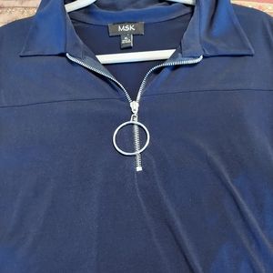 Navy blue dress size XL